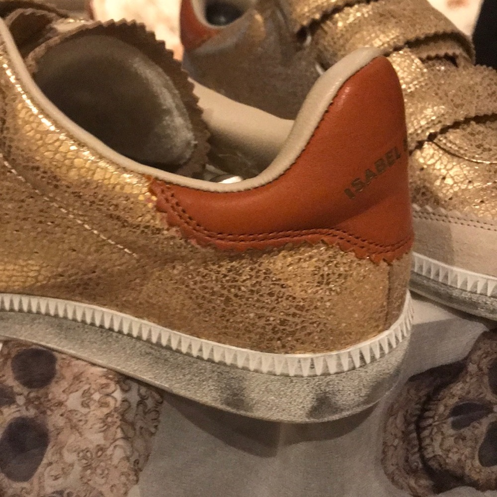 Rare-ish Isabel Marant Metallic sneaks - Picture 5 of 6